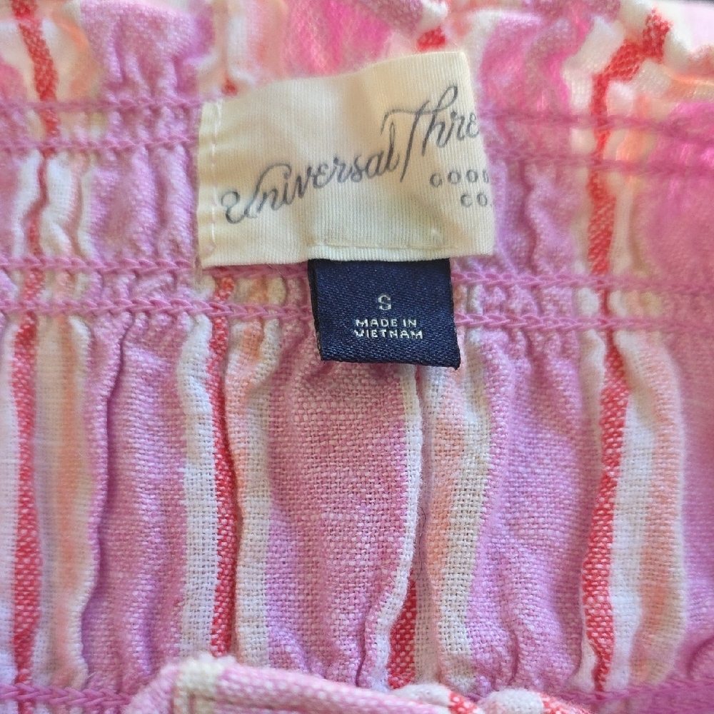 Universal Thread Pink and White Striped Maxi Dress - Picture 3 of 3